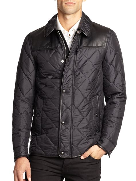 burberry men's spring jacket|burberry men's quilted jacket sale.